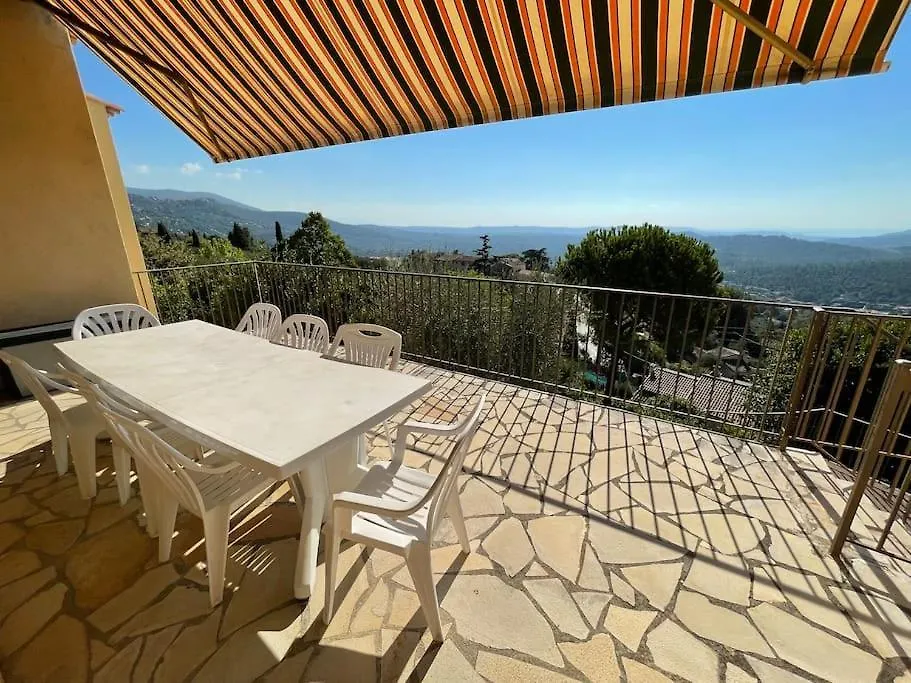 Villa 6 Couchages, Piscine, Vue Mer-Le Tignet