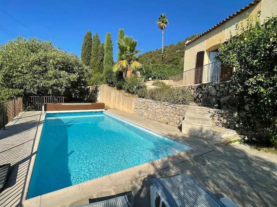 Villa 6 Couchages, Piscine, Vue Mer-Le Tignet