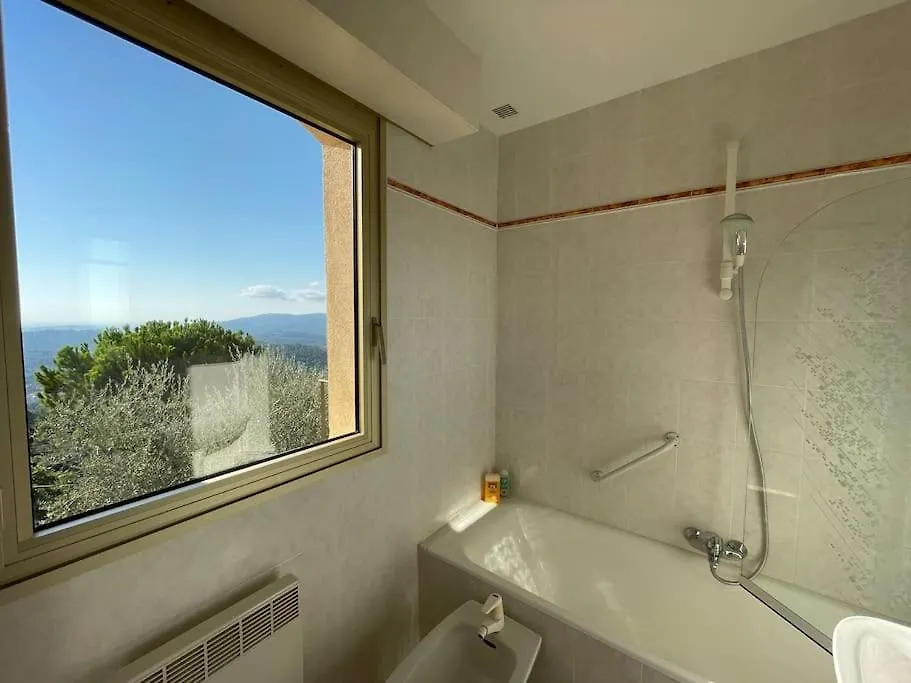 Villa 6 Couchages, Piscine, Vue Mer-Le Tignet
