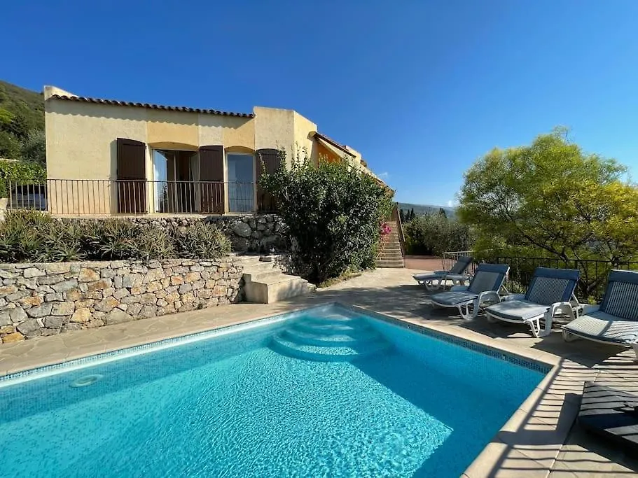 Villa 6 Couchages, Piscine, Vue Mer-Le Tignet